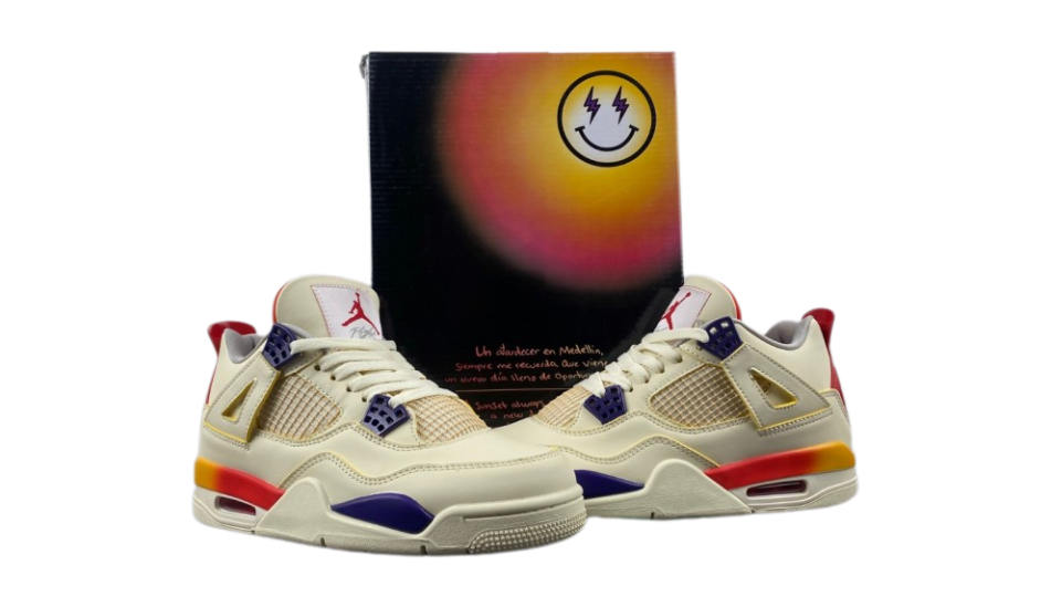 J Balvin x Air Jordan 4  Retro - Medellin