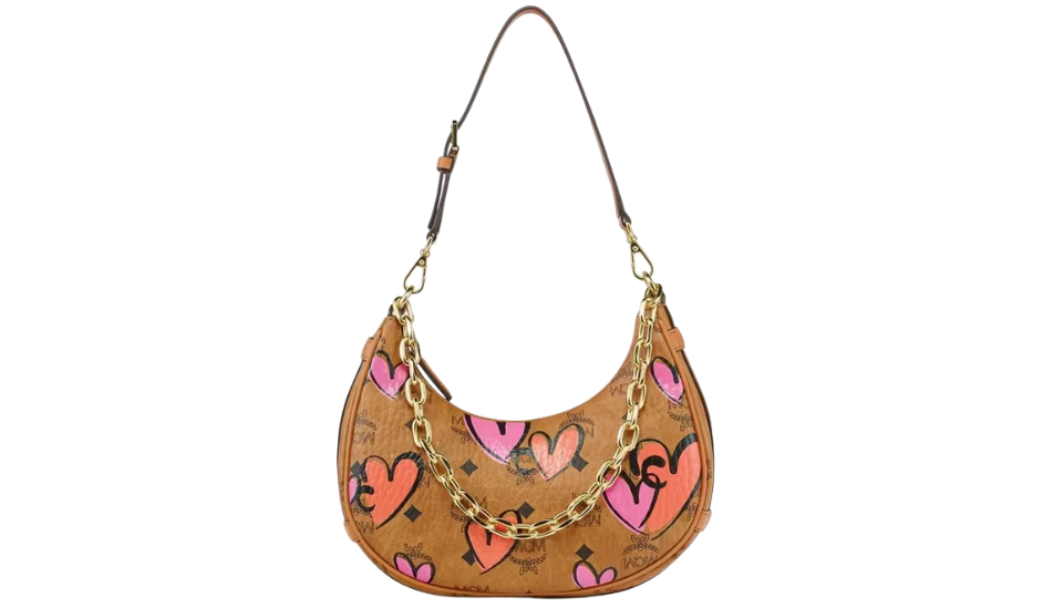 Valentine’s Day Upcycling Project Crescent Hobo in Visetos