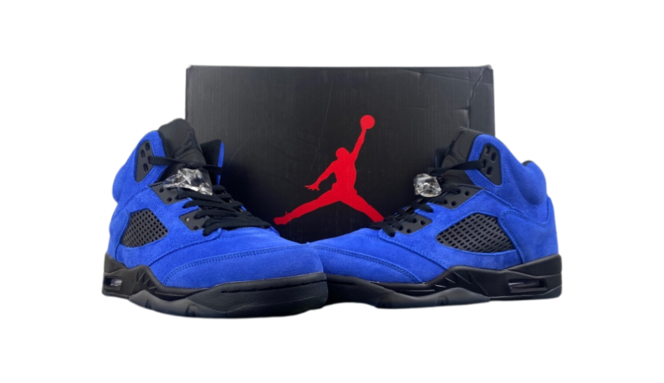 Air Jordan 5 Retro Blue Suede