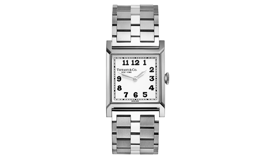 27 mm Watch in Steel with a White Dial