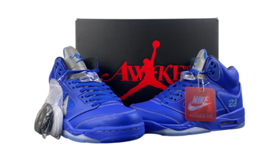 Awake NY x  Air Jordan 5 Racer Blue
