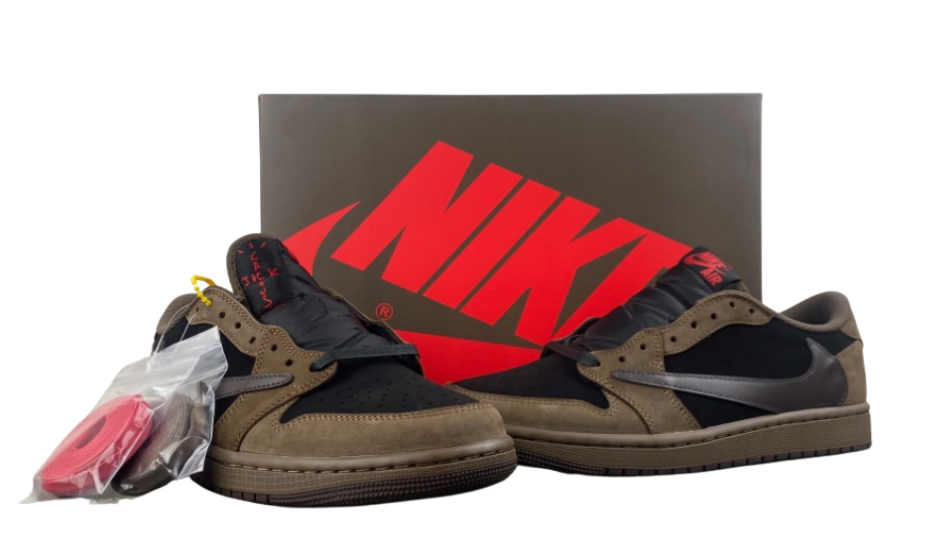 Travis Scott x Air Jordan 1 Low 'Mocha'