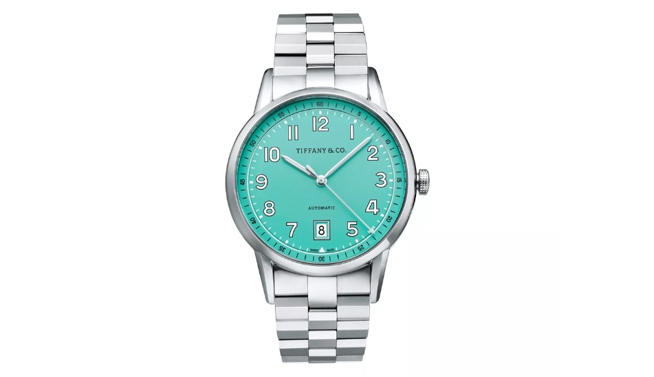 Tiffany CT60® 40 mm Watch in Stainless Steel with a Tiffany Blue® Dial