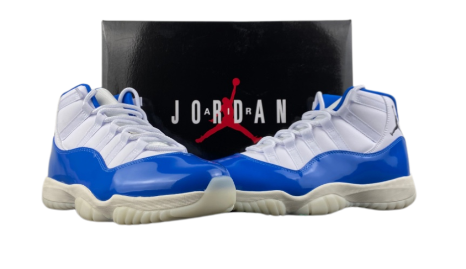 Air Jordan 11 'Sail Sport Royal'