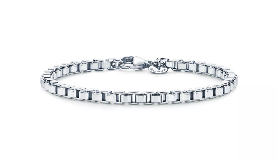 Venetian Link Bracelet in Silver