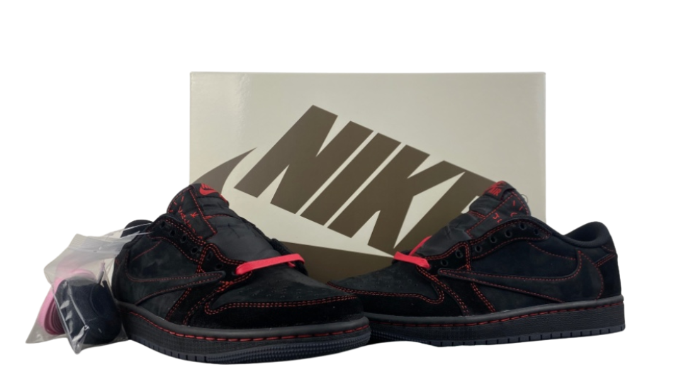 Travis Scott x Air Jordan 1 Retro Low OG SP 'Black Phantom'