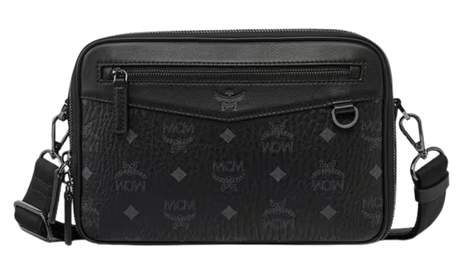 Diamond Camera Bag in Visetos