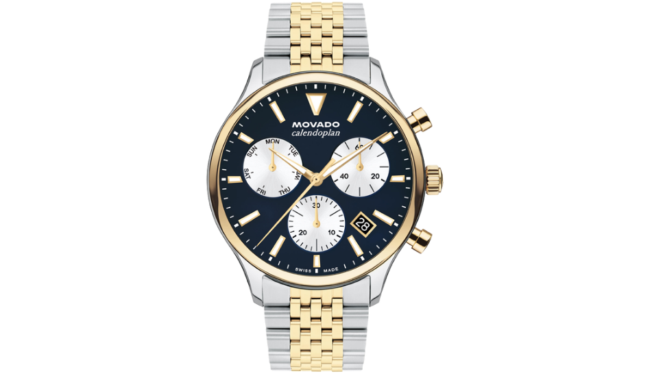 43mm Movado Heritage Calendoplan