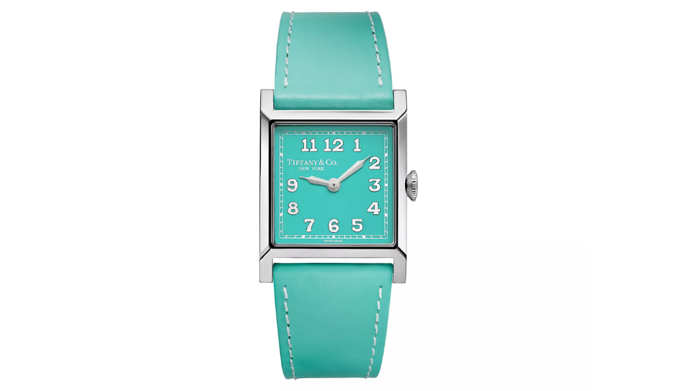 Union Square 27 mm Watch in Steel with a Tiffany Blue® Dial