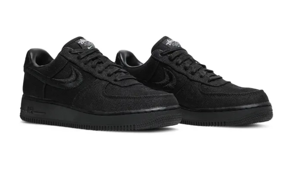 Nike Stussy x Air Force 1 Low 'Triple Black'